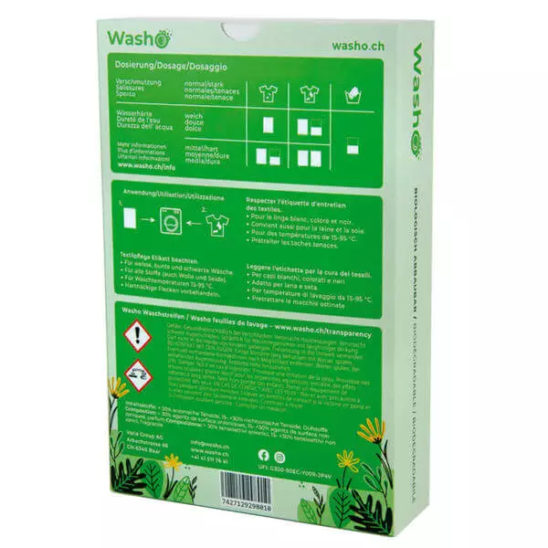 Washo Avec ParfumeFresh Breeze - Accessoires Entretien Du Linge 2 Washo Avec ParfumeFresh Breeze - Accessoires Entretien Du Linge â Image 2